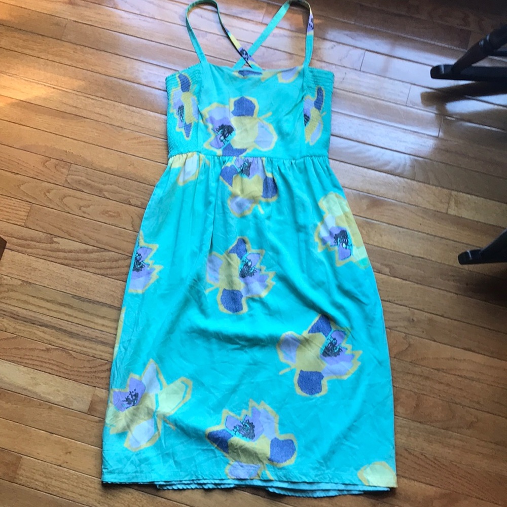 NWT Anthropologie Floral Midi Dress